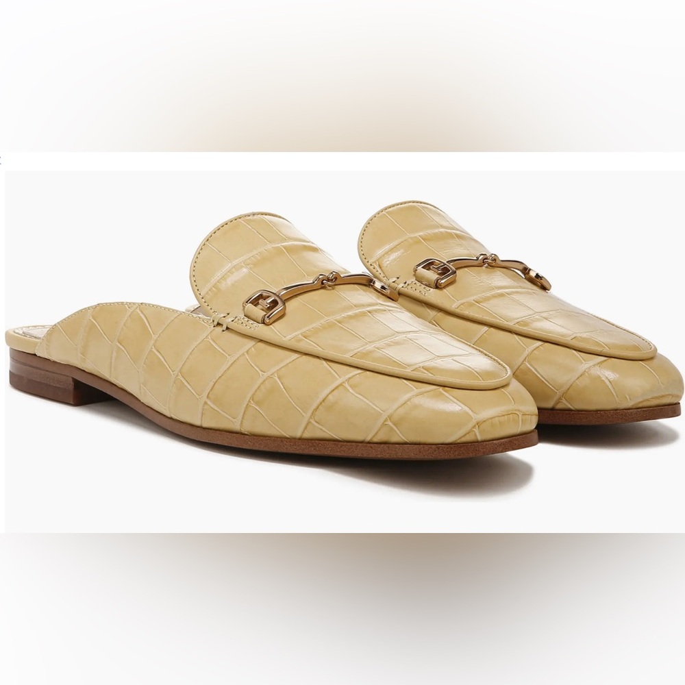 Sam Edelman Linnie Horsebit Embellished Mules MSRP$190 Perfect for Warm Seasons